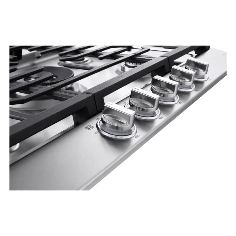 30 Inch Smart Gas Cooktop With Ultraheat™ 22k Btu Dual Burner And Led Knobs view 6