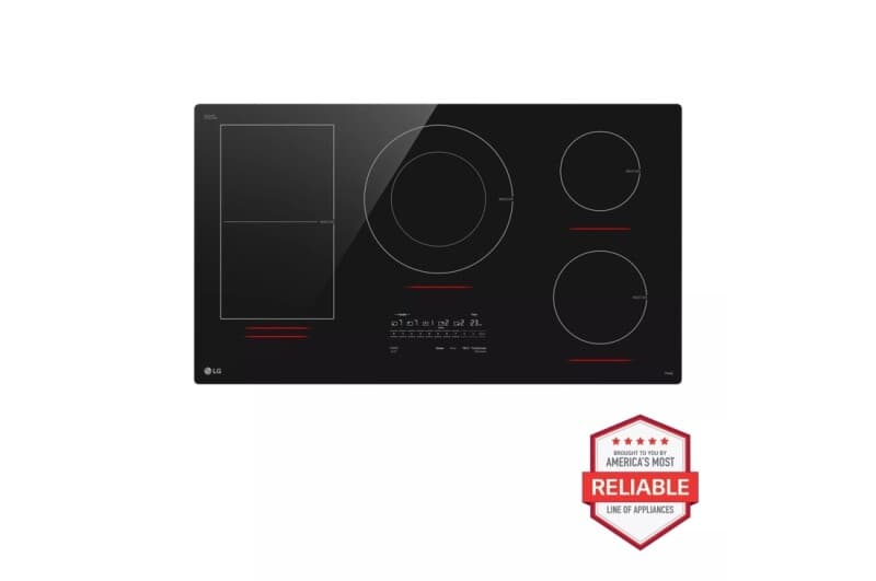 36 Inch Smart Induction Cooktop With Ultraheat™ 5.0kw Element view 6