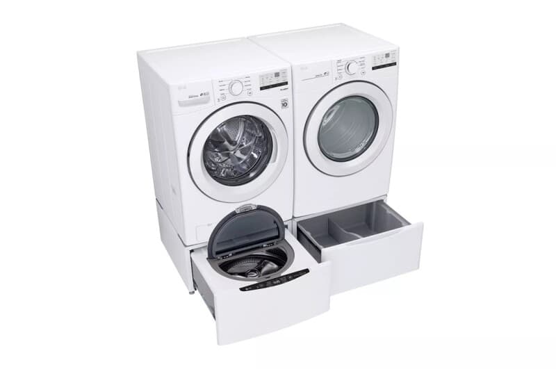 7.4 Cu. Ft. Large Capacity Electric Dryer - White view 2