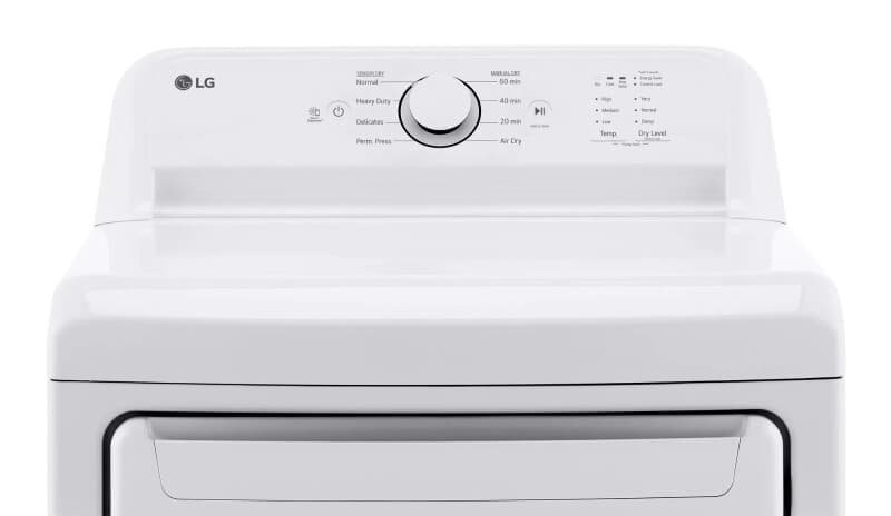 7.3 Cu. Ft. Ultra Large Capacity Rear Control Electric Energy Star Dryer With Sensor Dry view 8