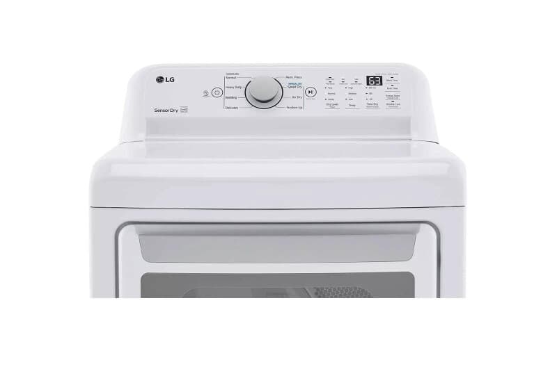 7.3 Cu. Ft. Ultra Large Capacity Electric Dryer With Sensor Dry Technology view 3