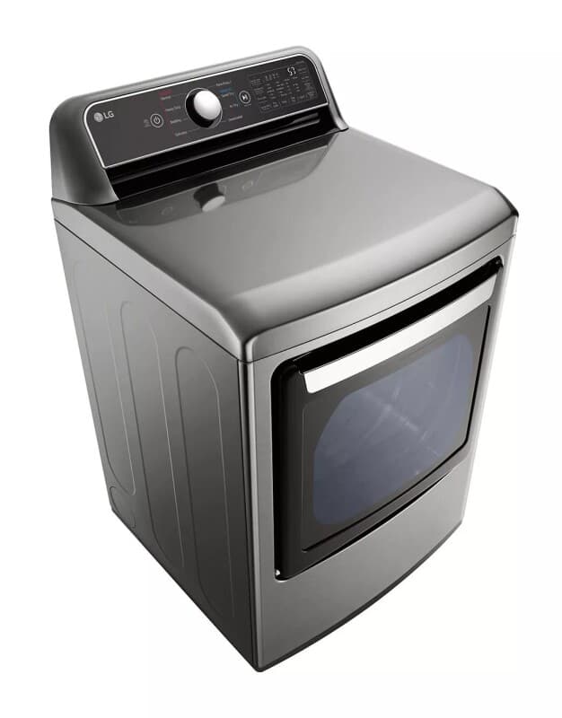 7.3 Cu. Ft. Ultra Large Capacity Smart Wi-fi Enabled Rear Control Electric Dryer With Easyload™ Door view 2