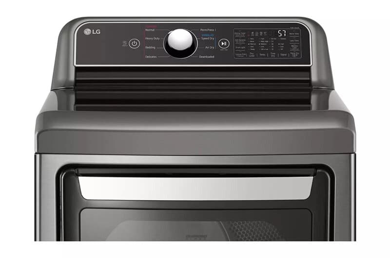 7.3 Cu. Ft. Ultra Large Capacity Smart Wi-fi Enabled Rear Control Electric Dryer With Easyload™ Door view 5