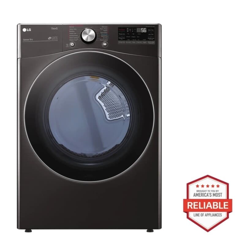 7.4 Cu. Ft. Ultra Large Capacity Smart Wi-fi Enabled Front Load Electric Dryer With Turbosteam™ And Built-in Intelligence