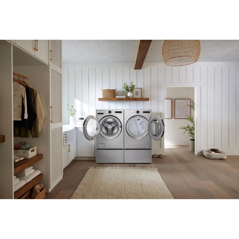 7.4 Cu. Ft. Ultra Large Capacity Smart Front Load Electric Energy Star Dryer With Sensor Dry & Steam Technology view 10
