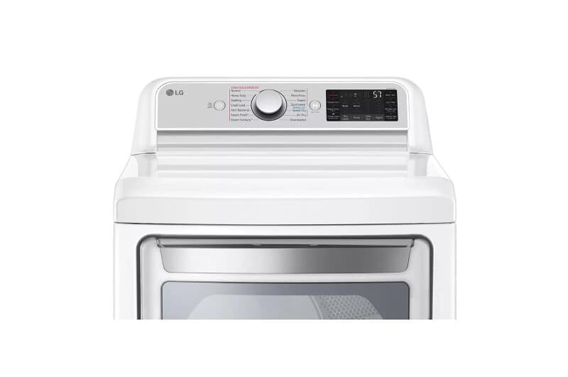 7.3 Cu. Ft. Ultra Large Capacity Smart Wi-fi Enabled Rear Control Electric Dryer With Turbosteam™ view 6