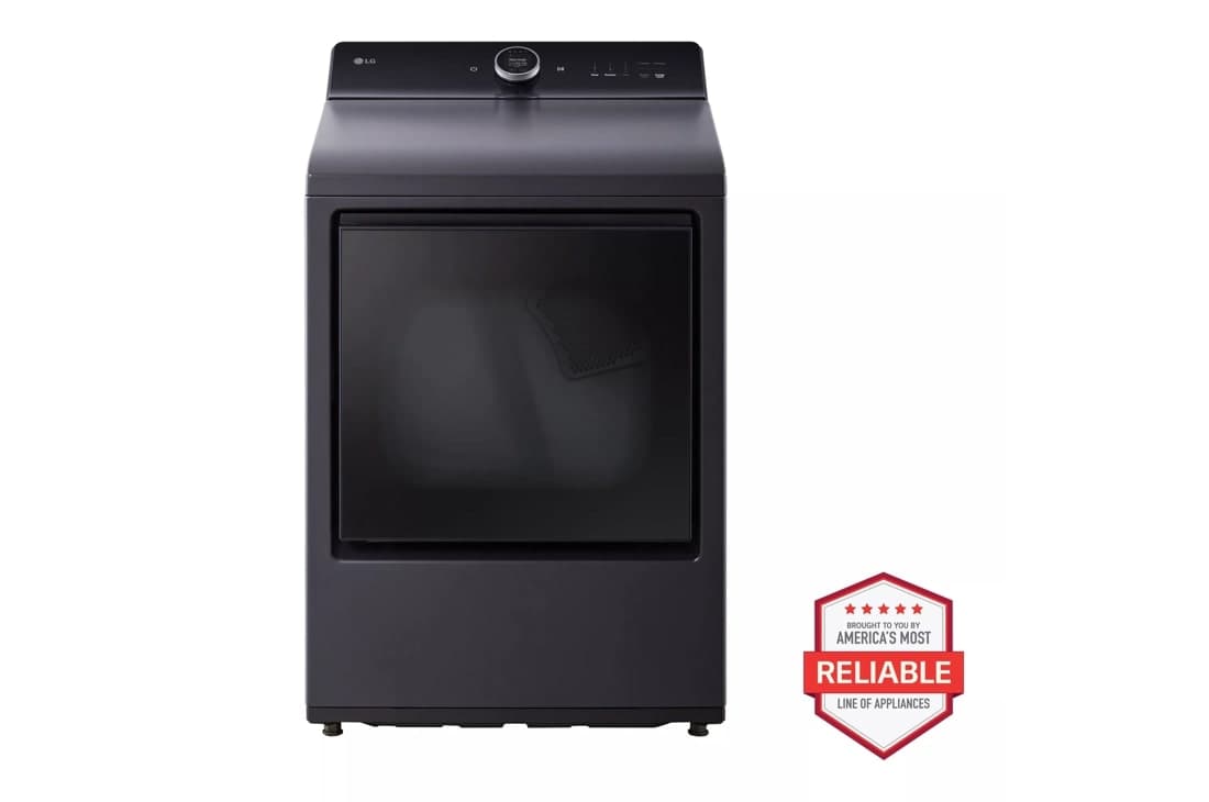 7.3 Cu. Ft. Ultra Large Capacity Rear Control Electric Dryer With Easyload™ Door, Ai Sensing And Turbosteam™
