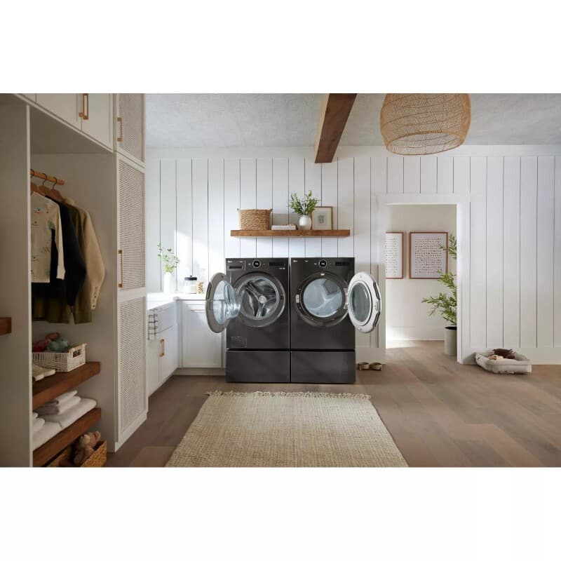 7.4 Cu. Ft. Ultra Large Capacity Smart Front Load Gas Dryer With Built-in Intelligence & Turbosteam® view 10