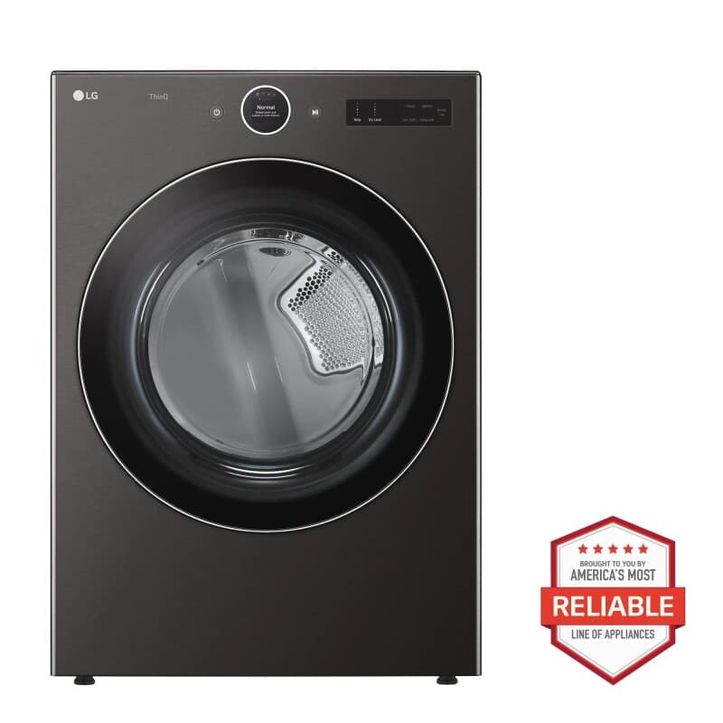 7.4 Cu. Ft. Ultra Large Capacity Smart Front Load Gas Dryer With Built-in Intelligence & Turbosteam®