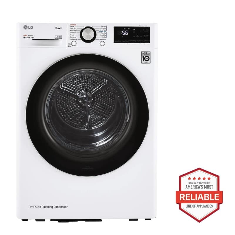 4.2 Cu. Ft. Smart Wi-fi Enabled Compact Front Load Dryer With Dual Inverter Heatpump™ Technology