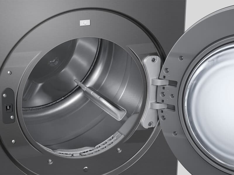 Bespoke AI 7.6 cu. ft. Ultra Capacity Front Load Dryer with AI Home & AI Optimal Dry – Dark Steel view 10