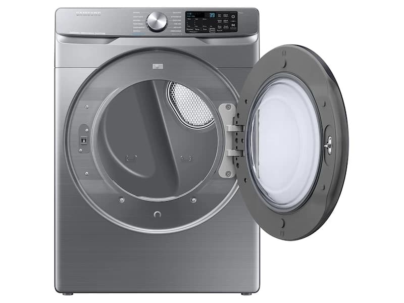7.5 cu. ft. Smart Electric Dryer with Steam Sanitize+ in Platinum view 3