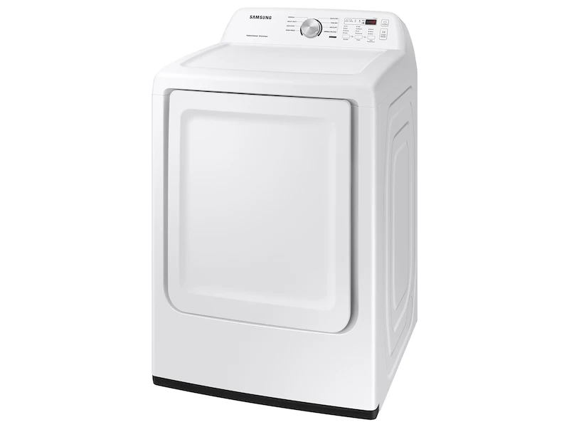 7.2 cu. ft. Electric Dryer with Sensor Dry in White view 3