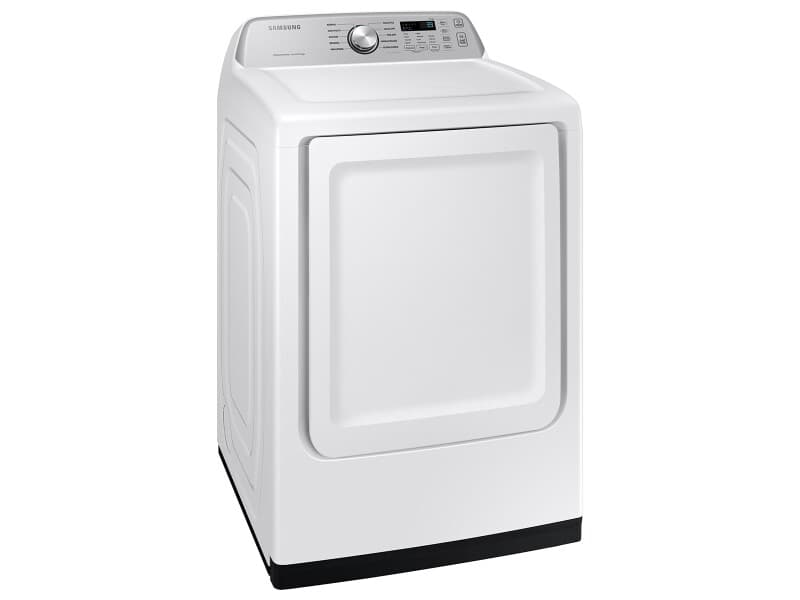7.4 cu. ft. Electric Dryer with Sensor Dry – White view 5