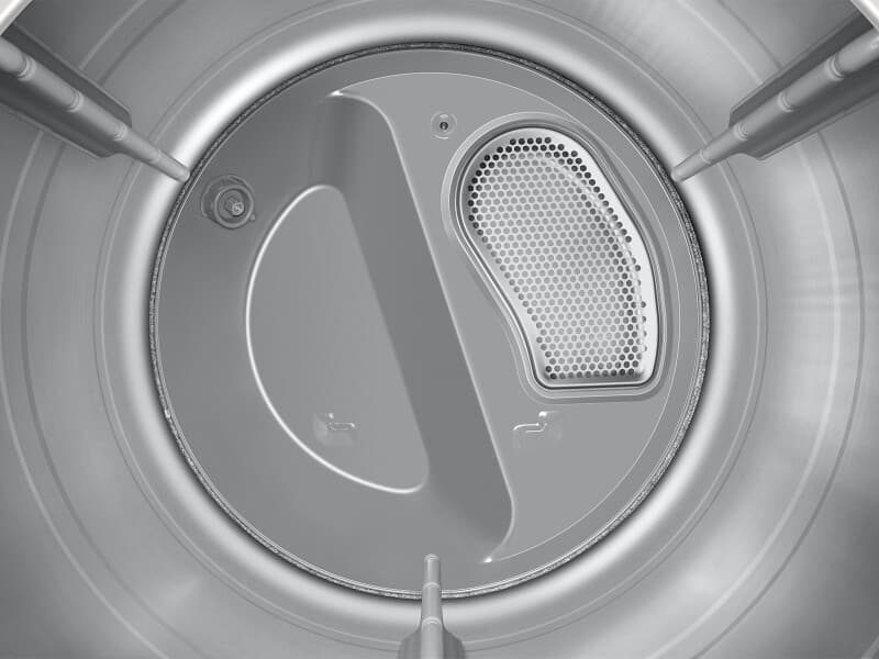 7.5 cu. ft. Smart Electric Dryer with Steam Sanitize+ and Sensor Dry in Ivory view 6
