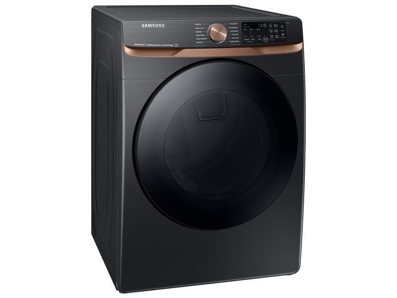 7.5 cu. ft. Smart Electric Dryer with Steam Sanitize+ and Sensor Dry in Brushed Black view 3