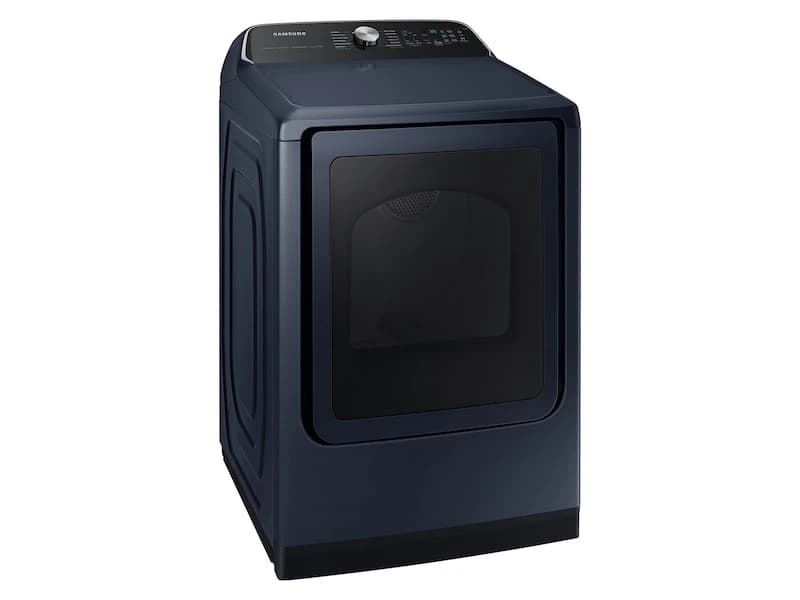 7.4 cu. ft. Smart Electric Dryer with Steam Sanitize+ and Pet Care Dry – Brushed Navy view 2