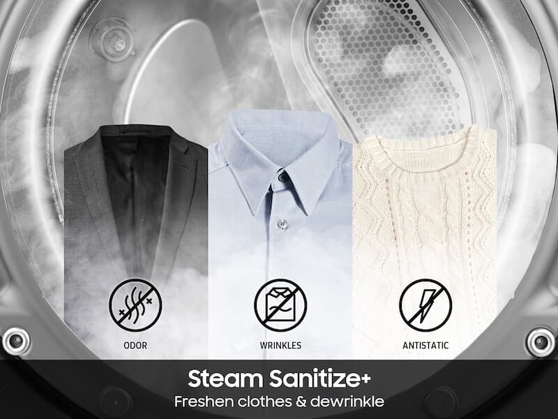 7.4 CF Smart Electric Dryer with Steam Sanitize, Pet Care Dry view 6