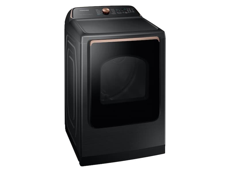 7.4 cu. ft. Smart Electric Dryer with Pet Care Dry and Steam Sanitize+ in Brushed Black view 2
