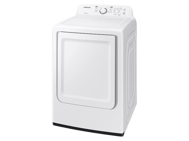 7.2 cu. ft. Gas Dryer with Sensor Dry and 8 Drying Cycles in White view 7