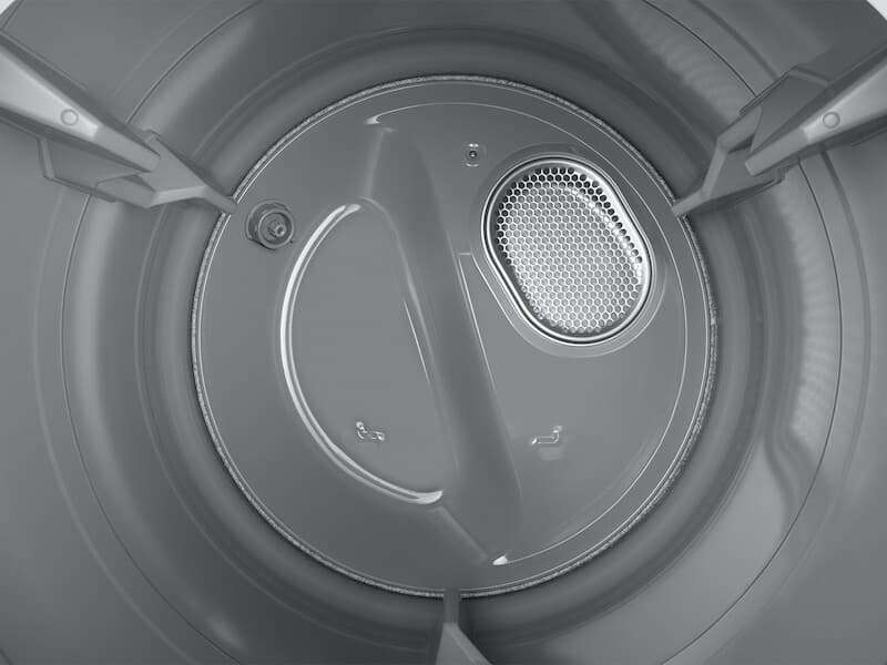 7.5 cu. ft. Smart Gas Dryer with Steam Sanitize+ in White view 7
