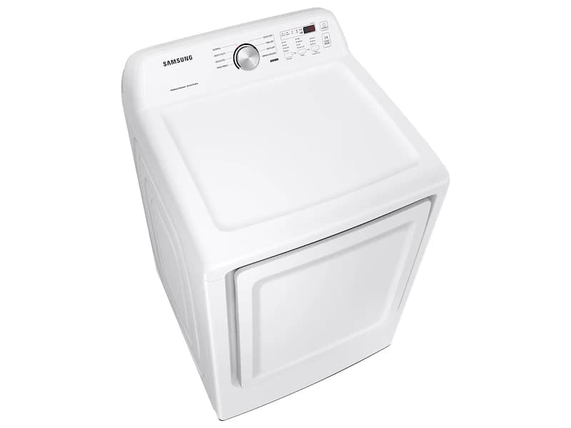 7.2 cu. ft. Gas Dryer with Sensor Dry in White view 4