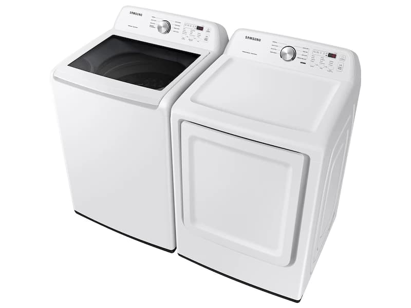 7.2 cu. ft. Gas Dryer with Sensor Dry in White view 8