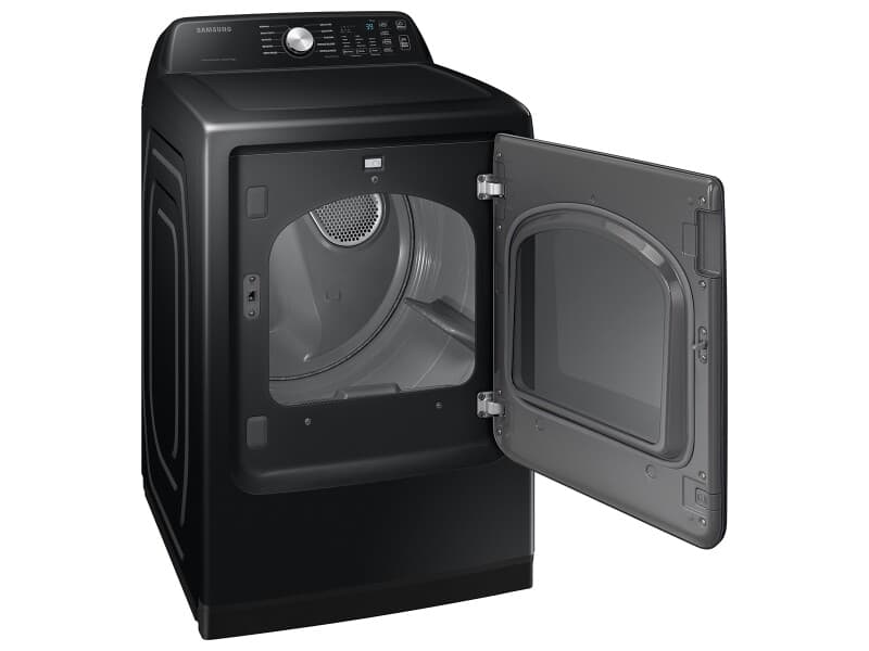 7.4 cu. ft. Gas Dryer with Sensor Dry – Brushed Black view 7