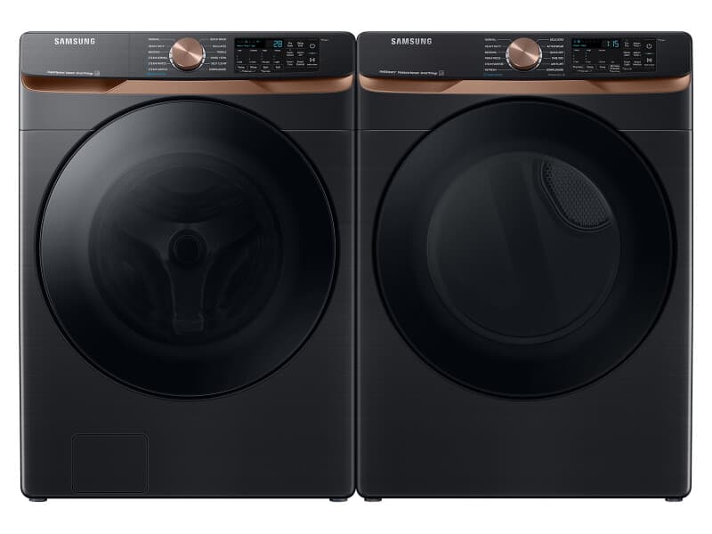 7.5 cu. ft. Smart Gas Dryer with Steam Sanitize+ and Sensor Dry in Brushed Black view 10