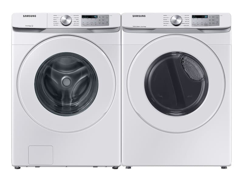 7.5 cu. ft. Smart Gas Dryer with Sensor Dry in White view 6