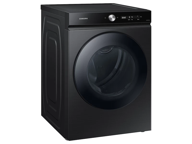 Bespoke 7.6 cu. ft. Ultra Capacity Gas Dryer with Super Speed Dry and AI Powered Smart Dial – Brushed Black view 2