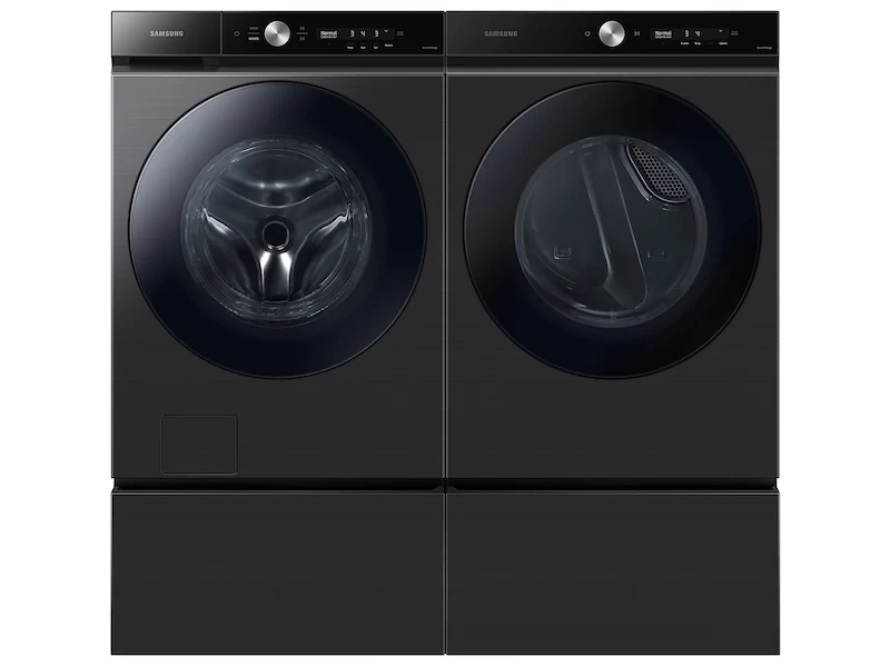 Bespoke 7.6 cu. ft. Ultra Capacity Gas Dryer with Super Speed Dry and AI Powered Smart Dial – Brushed Black view 9