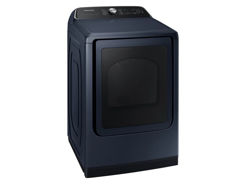 7.4 cu. ft. Smart Gas Dryer with Pet Care Dry and Steam Sanitize+ in Brushed Navy view 8