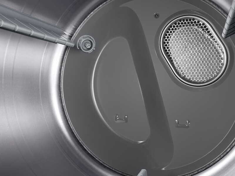7.4 cu. ft. Smart Gas Dryer with Pet Care Dry and Steam Sanitize+ in Brushed Black view 7