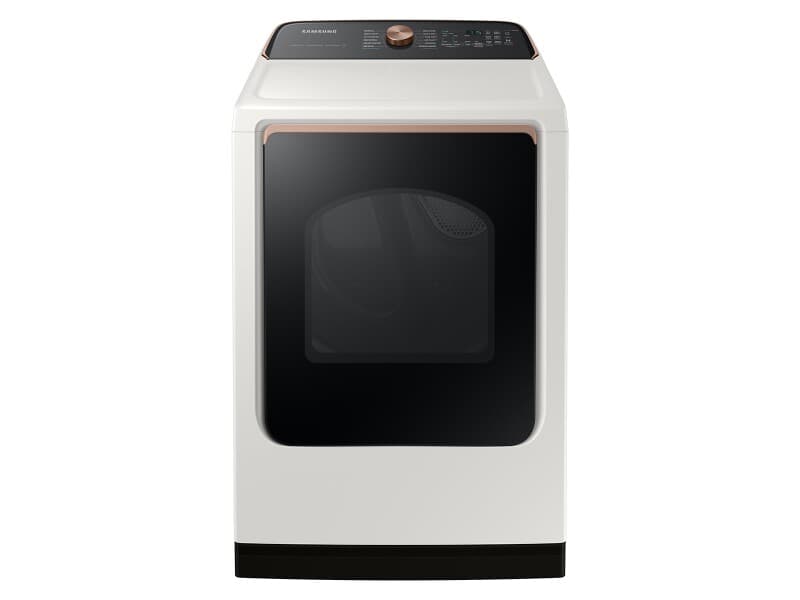 7.4 cu. ft. Smart Gas Dryer with Steam Sanitize+ – Ivory