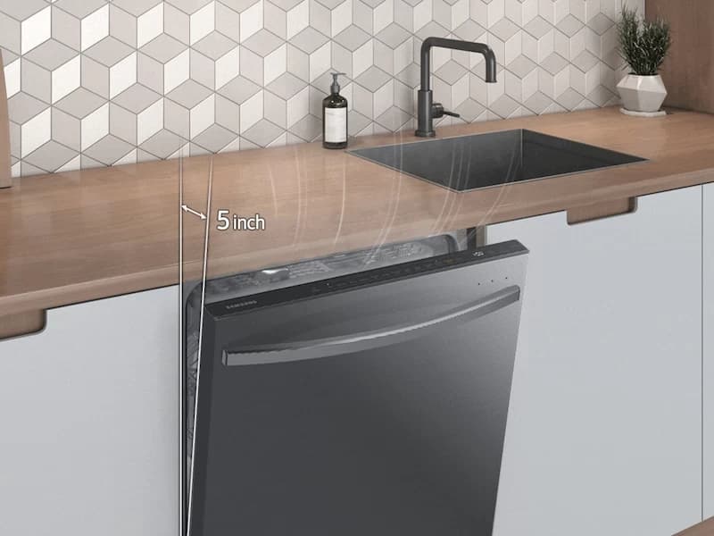 AutoRelease Smart 42dBA Dishwasher with StormWash+™ and Smart Dry in Black Stainless Steel view 7