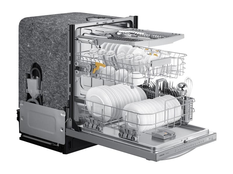 Bespoke AI Dishwasher with StormWash+™ BESPOKE Design and Energy Efficiency Built under – Stainless Steel view 8