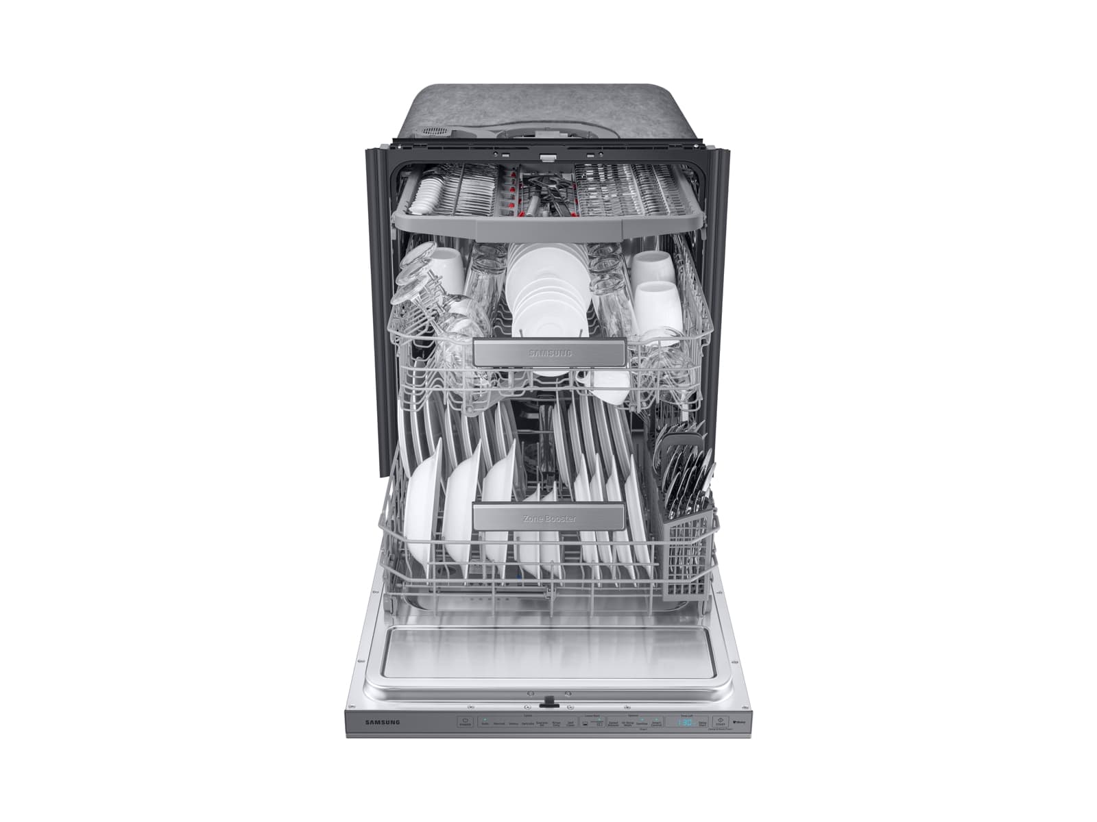 AutoRelease Smart 39dBA Dishwasher with Linear Wash in Stainless Steel view 5