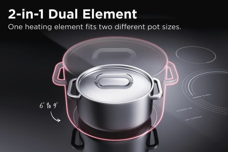 30" Electric Range view 8