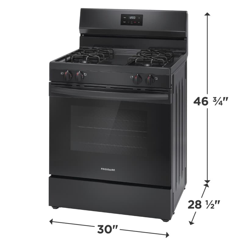 30" Gas Range view 4