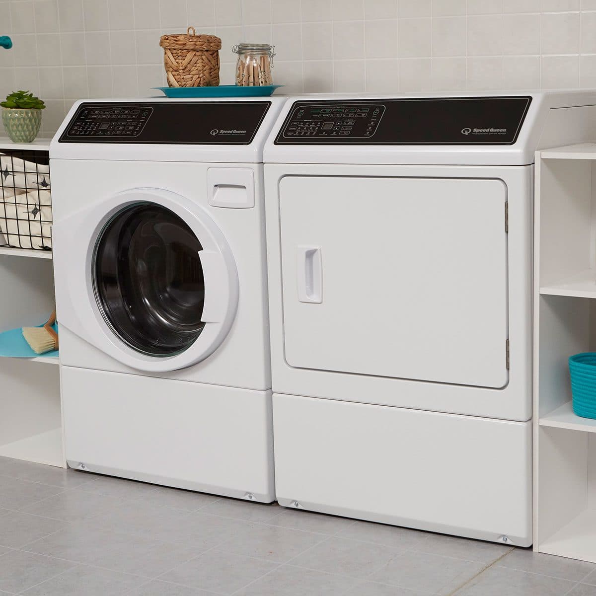 FF7 White Front Load Washer with Pet Plus™ view 6