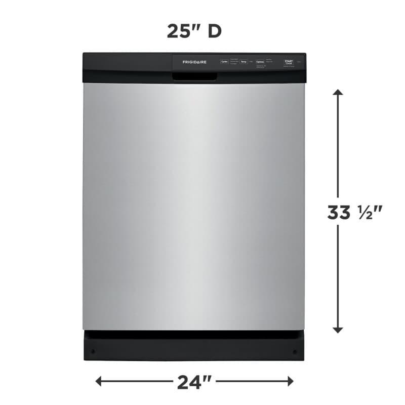 24" Dishwasher view 9