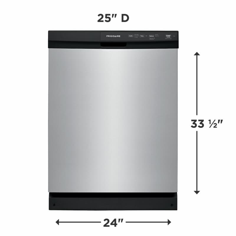 24" Dishwasher view 2