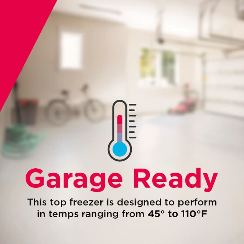 18 Cu. Ft. Garage Ready Top Freezer Refrigerator view 3
