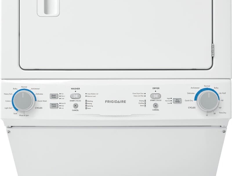 Electric Washer/Dryer Laundry Center - 3.9 Cu. Ft Washer and 5.5 Cu. Ft. Dryer view 5