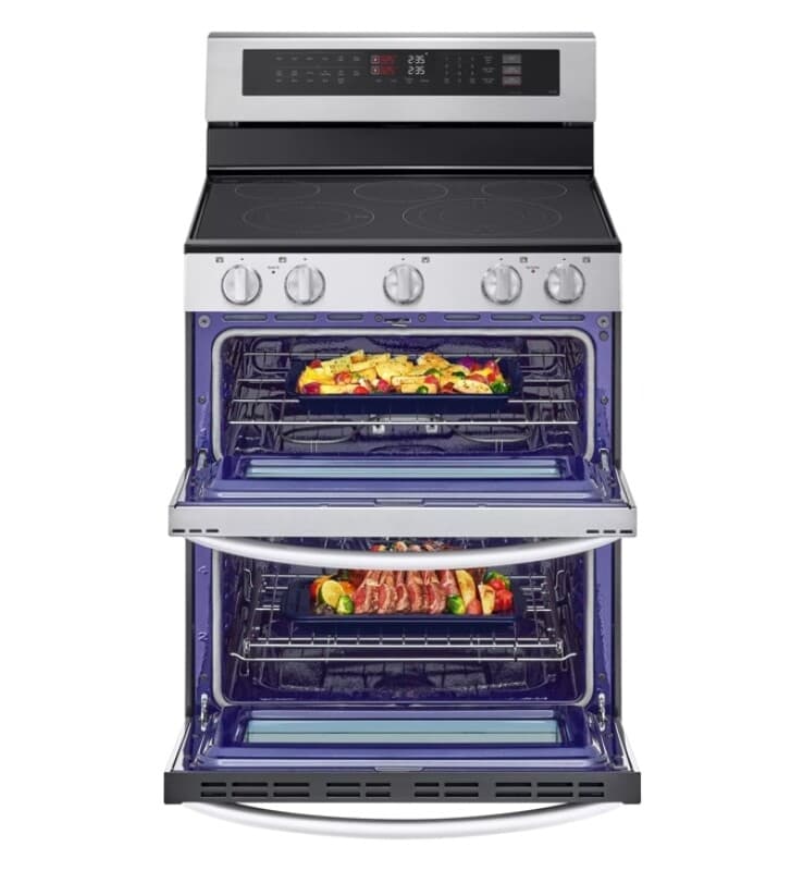 7.3 Cu. Ft. Smart Electric Double Oven Freestanding Range With Probake Convection®, Air Fry & Air Sous Vide view 5