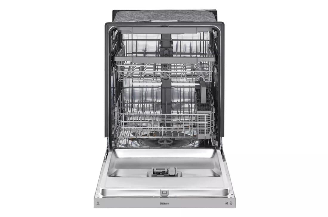 24 Inch Wide Quadwash™ Front Control Dishwasher - Stainless Steel view 5
