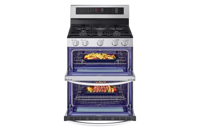 6.9 Cu. Ft. Smart Gas Double Oven Freestanding Range With Probake Convection®, Air Fry & Air Sous Vide view 5