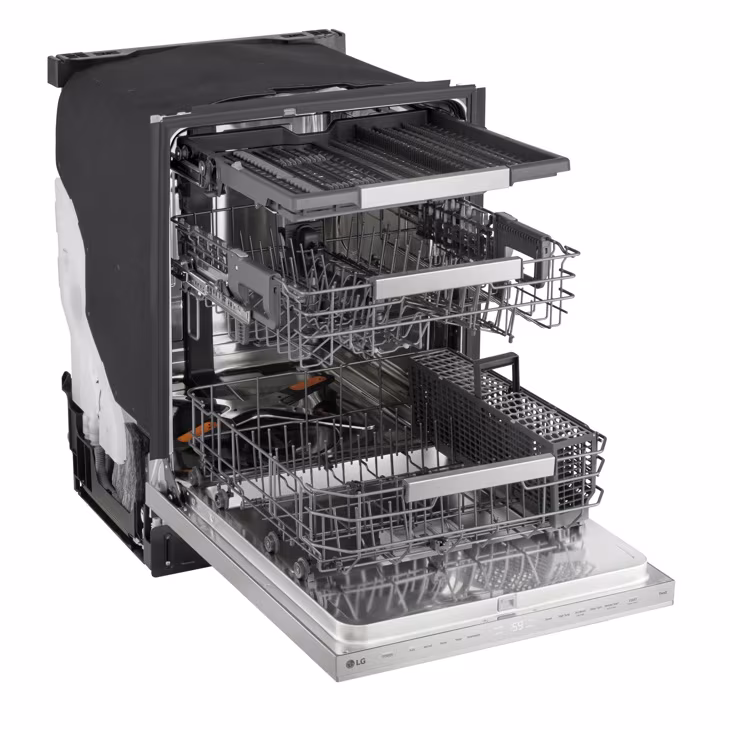 Smart Top Control Flushfit Design Dishwasher With 1-hour Wash & Dry, Quadwash® Pro, Truesteam® And Dynamic Heat Dry™ view 6