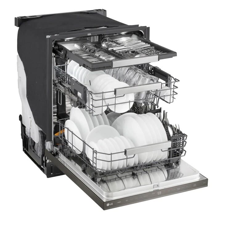 Smart Flushfit™ Top Control Dishwasher With 1-hour Wash & Dry, Quadwash® Pro, Truesteam® And Dynamic Heat Dry™ W/autovent Dry™ view 2